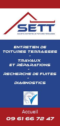société SETT - Entretien de toiture terrasse - 44 Loire Atlantique